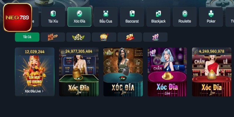 Khái quát về xóc đĩa Neo789