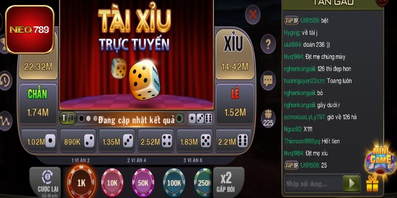 Luật chơi tài xỉu cơ bản