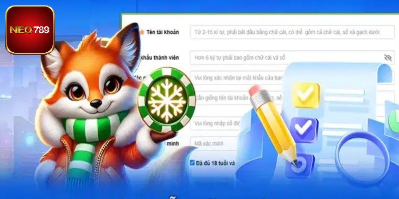 Lưu ý đăng ký tài khoản