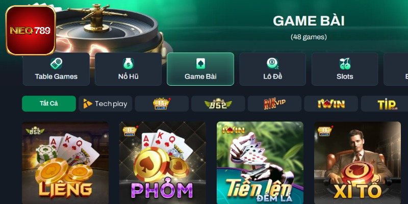 Tổng quan về sảnh game bài hàng đầu thị trường