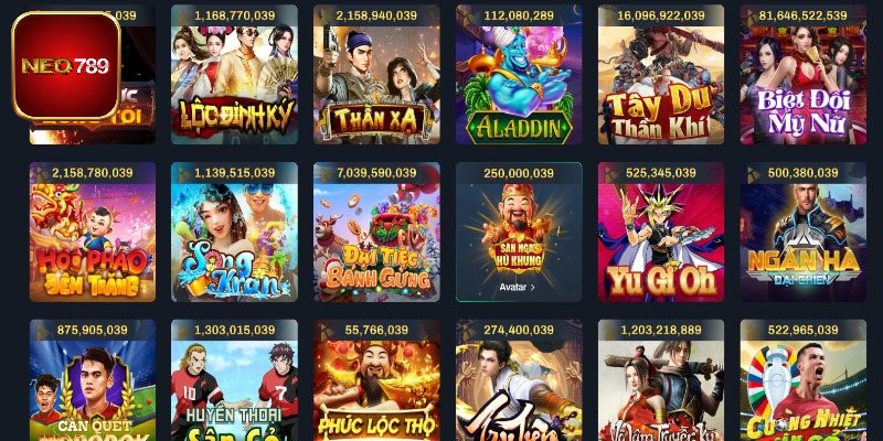 Trò chơi slot đình đám nhất